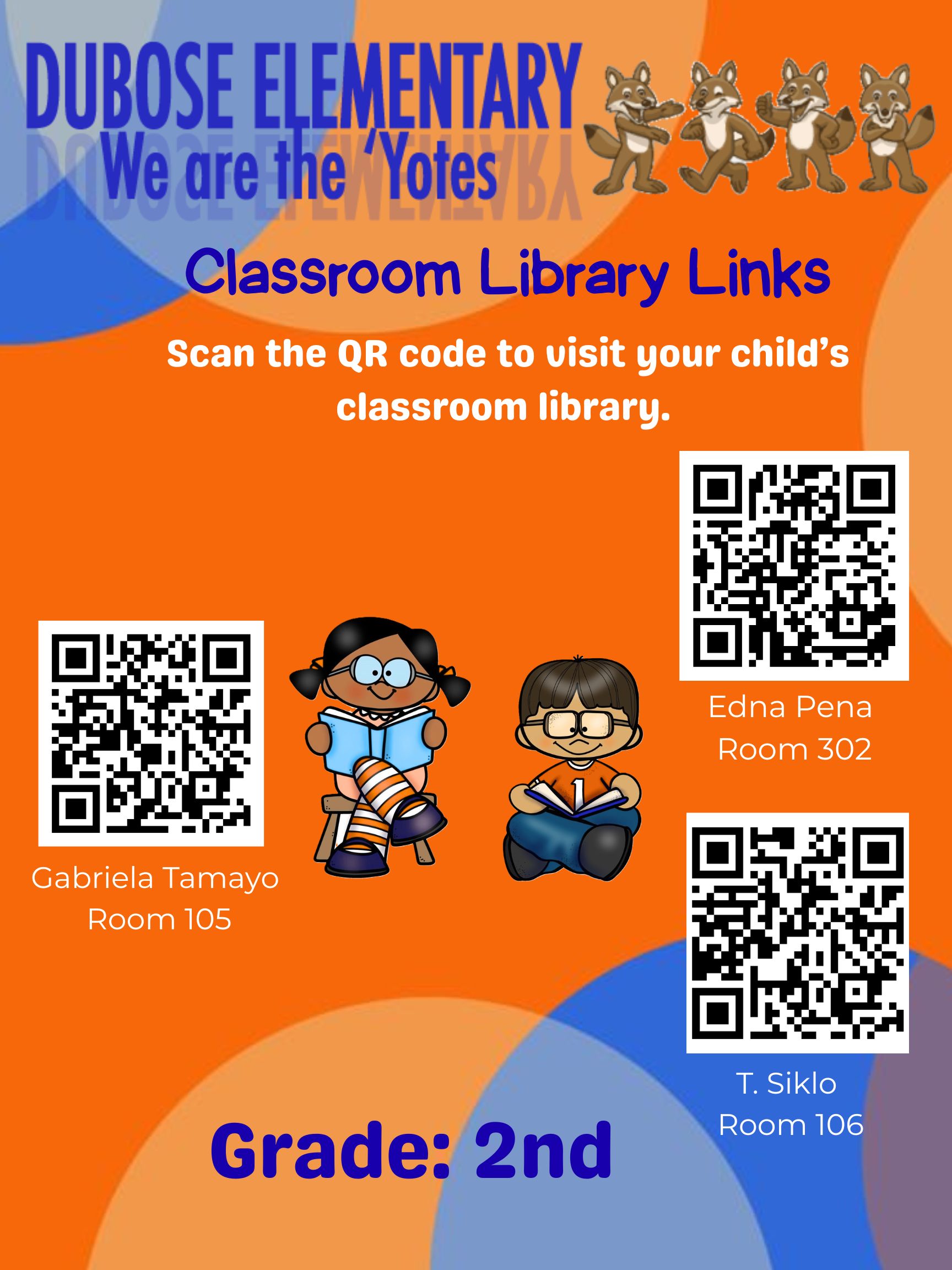 2ND GRADE LIBRARY LINKS
